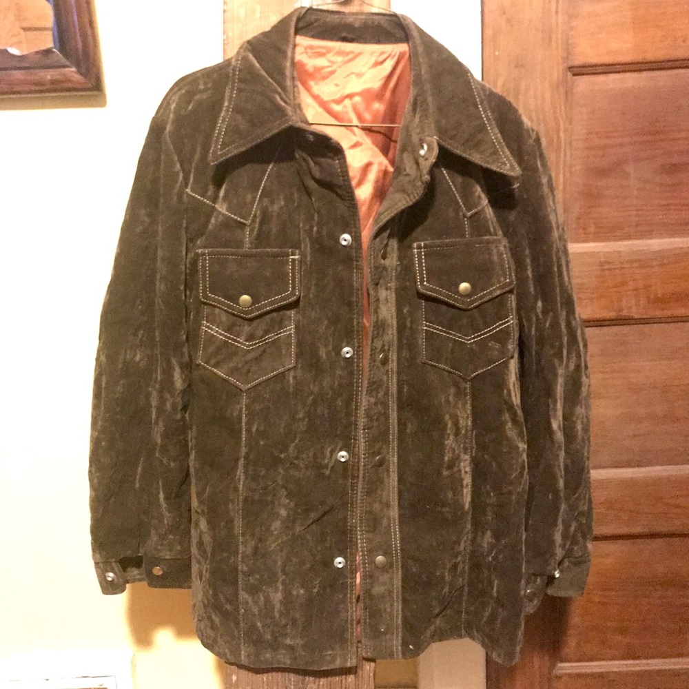 Vintage Velvet Western style jacket